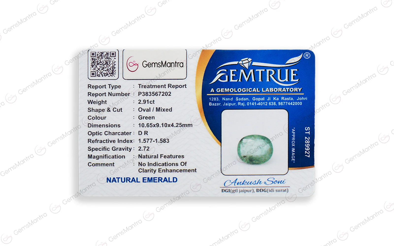 Emerald - 2.91 Carats - Image 4