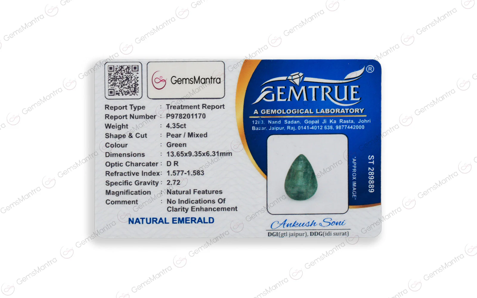 Emerald - 4.35 Carats - Image 4